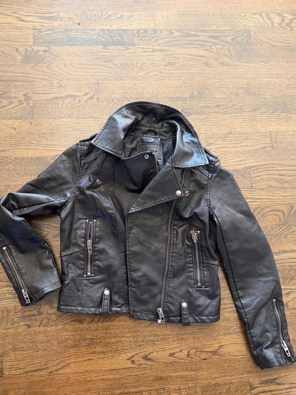 Blank NYC Leather Moto Jacket